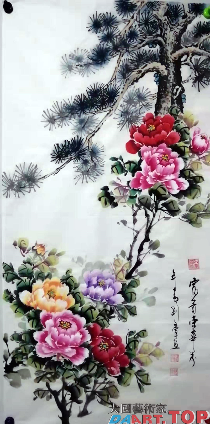 中国大民书画院为祖国喝彩刘文军作品1.jpg